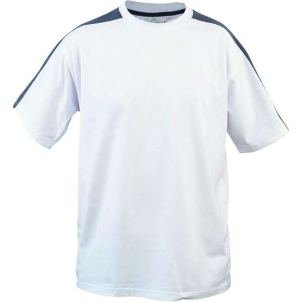 T-shirt Assent Carrick wit maat M T-shirt Assent Carrick wit maat M