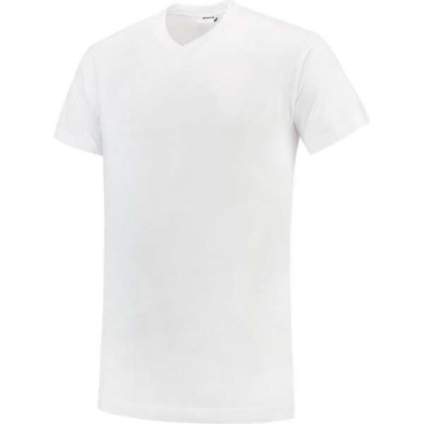 Tricorp T-shirt V-hals - Casual - 101007 - Wit - maat XXXL Tricorp T-shirt V-hals - Casual - 101007 - Wit - maat XXXL