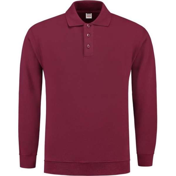 Tricorp Polosweater PSB280 - Wijnrood Tricorp Polosweater PSB280 - Wijnrood