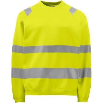 Projob Prio sweater - Geel - 6106 - maat 4XL