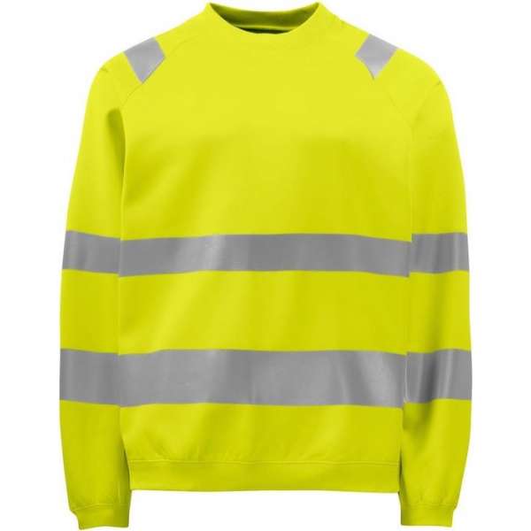 Projob Prio sweater - Geel - 6106 - maat 4XL Projob Prio sweater - Geel - 6106 - maat 4XL