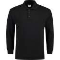 Tricorp casual Polo/Sweater boord - 301005 - Zwart - maat XS