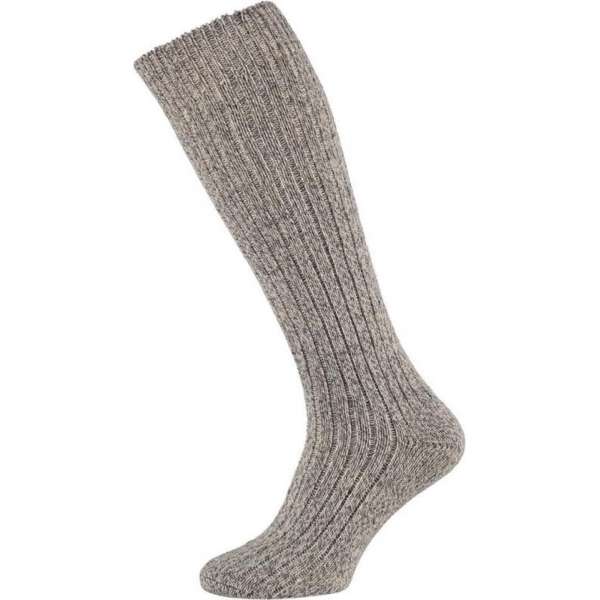 Worker - Noorse - Grijs - Wollen Kniekous - Maat 39-42 Worker - Noorse - Grijs - Wollen Kniekous - Maat 39-42
