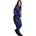 Wegwerpoverall blauw Maat XL