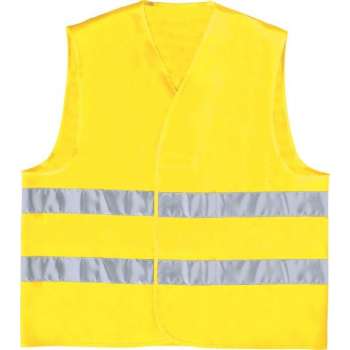 Deltaplus verkeersvest Gilp2 Hi-Vis geel mt L