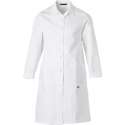 Havep 6085 Dames Lange stofjas Wit maat S