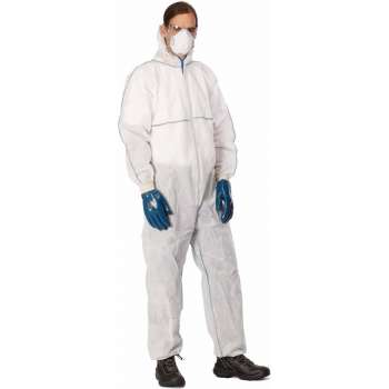 Wegwerp overall / saneringsoverall Chemsafe-MS1 CAT III, type 5/6 maat 2XL - 2 stuks