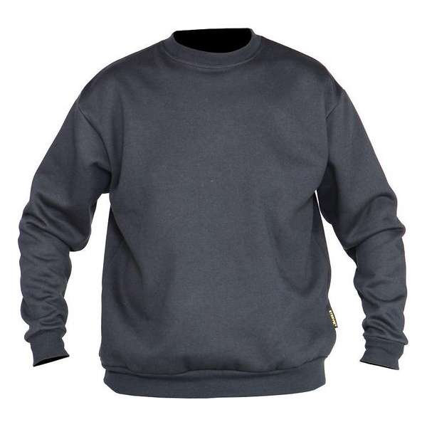 STØRVIK Sweater Ronde Hals 4 seizoenen Heren Antraciet Grijs - Maat 3XL - TORINO STØRVIK Sweater Ronde Hals 4 seizoenen Heren Antraciet Grijs - Maat 3XL - TORINO