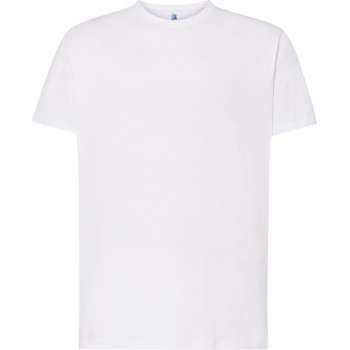 JHK TSRA - Witte T-Shirts 190 gram - Duo Pack- Maat S