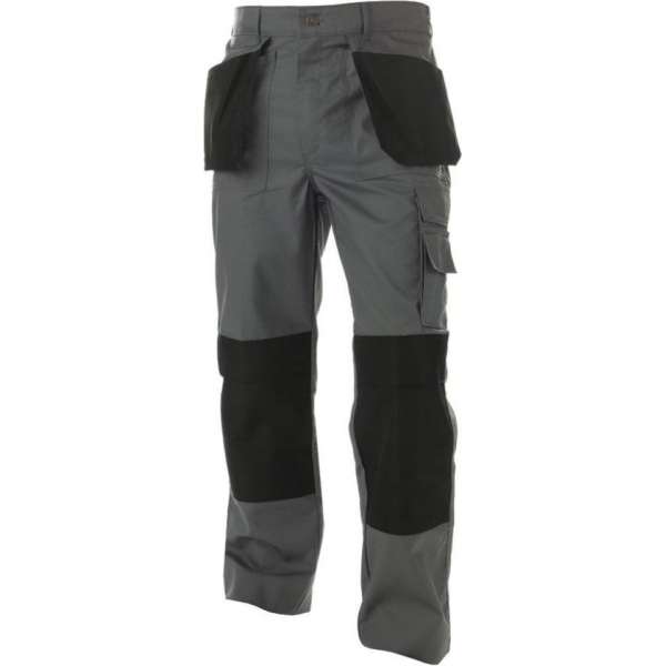 Basicline Seaton Werkbroek Grijs/Zwart Basicline Seaton Werkbroek Grijs/Zwart
