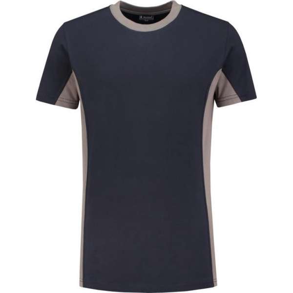 Workman T-Shirt Bi-Colour - 0402 navy / grijs - Maat 4XL Workman T-Shirt Bi-Colour - 0402 navy / grijs - Maat 4XL