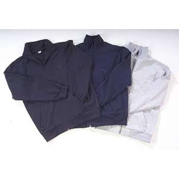 Jasje met ritssluiting blauw maat XL