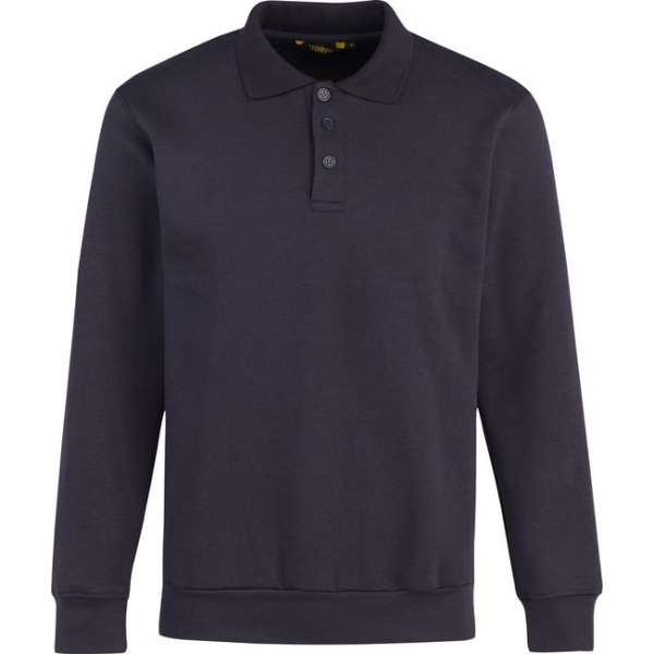 STØRVIK Polo Sweater 4 seizoenen Heren Grijs - Maat 2XL - NAPOLI STØRVIK Polo Sweater 4 seizoenen Heren Grijs - Maat 2XL - NAPOLI