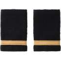 Schuif Epauletten 4e WTK of Matroos 1 x galon 10 mm. trait goud (per 2 paar)
