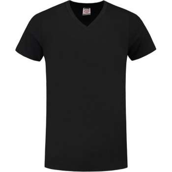 Tricorp TFV160 T-Shirt V Hals Slim Fit Black XL