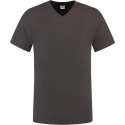 Tricorp 101005 T-Shirt V Hals Slim Fit Donkergrijs maat XS