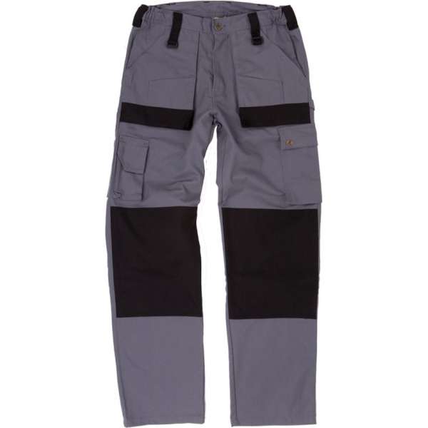 Werkbroek / worker Safeworker Tigris grijs/zwart maat 56 Werkbroek / worker Safeworker Tigris grijs/zwart maat 56