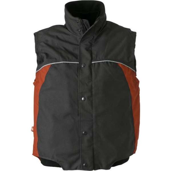 Havep 4seasons bodywarmer 5334 charcoal/rood EEL Havep 4seasons bodywarmer 5334 charcoal/rood EEL