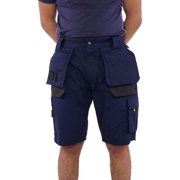 STØRVIK Korte Werkbroek Heren Donkerblauw - Maat XS - JOB STØRVIK Korte Werkbroek Heren Donkerblauw - Maat XS - JOB