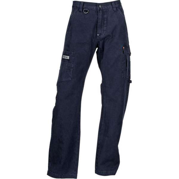 T'RIFFIC® STORM Worker Lang Canvas washed 100% katoen Marine size 60 T'RIFFIC® STORM Worker Lang Canvas washed 100% katoen Marine size 60