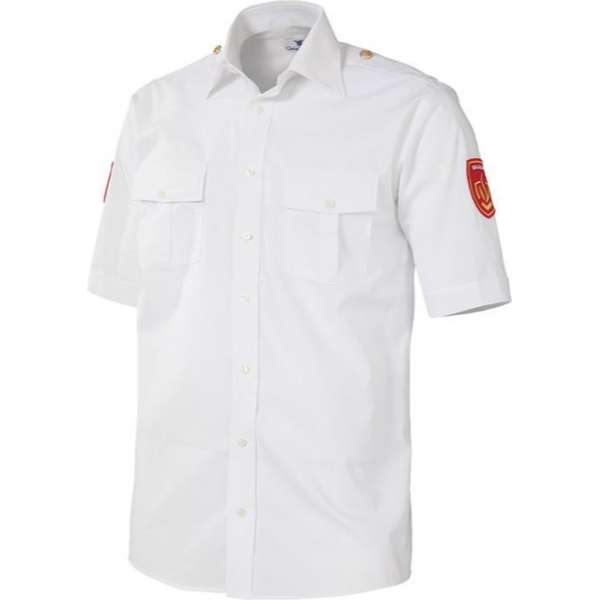 Uniformshirt Brandweer korte mouw Maat 38 Uniformshirt Brandweer korte mouw Maat 38