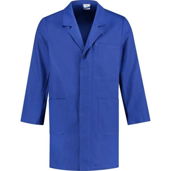 EM Workwear Stofjas 100% katoen korenblauw maat 152 EM Workwear Stofjas 100% katoen korenblauw maat 152