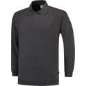 Tricorp casual Polo/Sweater boord - 301005 - Donkergrijs - maat L