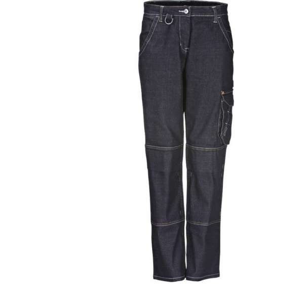 T'RIFFIC® TITAN Dames Worker Lang Stretch Denim 81/17/2% katoen/polyester/elastaan Denim blue size 52 T'RIFFIC® TITAN Dames Worker Lang Stretch Denim 81/17/2% katoen/polyester/elastaan Denim blue size 52