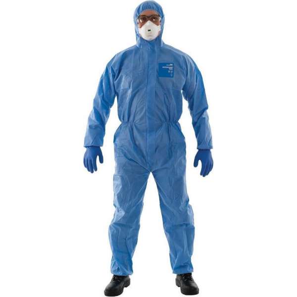 Microgard overall 1500 Plus model 111 blauw maat M Microgard overall 1500 Plus model 111 blauw maat M