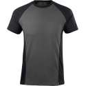 Mascot t-shirt - Potsdam - jersey - antraciet / zwart - maat M - 50567-959-1809
