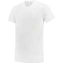 Tricorp T-shirt V-hals - Casual - 101007 - Wit - maat XXL