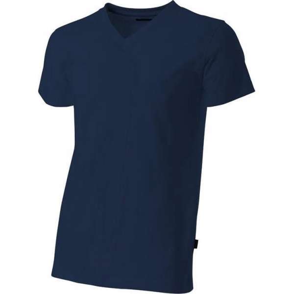Tricorp T-shirt V-hals fitted - Casual - 101005 - Navy - maat 3XL
