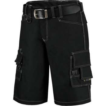 Tricorp Worker Canvas kort model  - 502006 - zwart - Maat 54