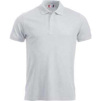 Clique Manhattan Heren Polo Wit maat XL