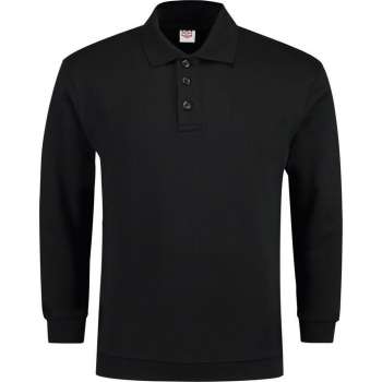 Tricorp casual Polo/Sweater boord - 301005 - Zwart - maat 5XL