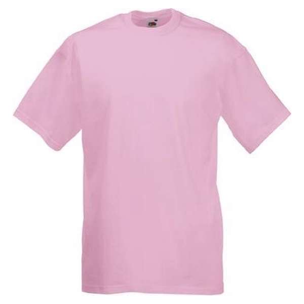 Fruit of the Loom T-shirt Valueweight, Rose, Maat XXL ( 5 stuks onbedrukt) Fruit of the Loom T-shirt Valueweight, Rose, Maat XXL ( 5 stuks onbedrukt)