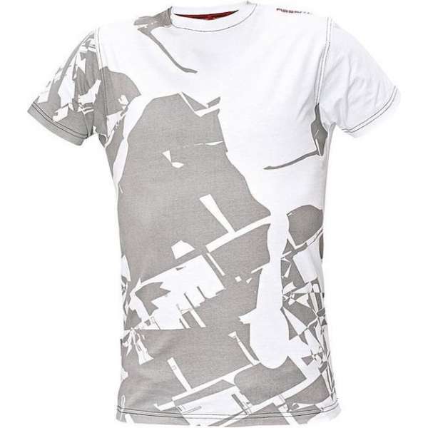 T-shirt Assent Timaru schilders/stucadoors wit maat S T-shirt Assent Timaru schilders/stucadoors wit maat S