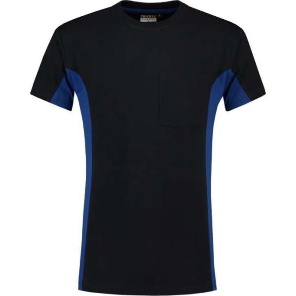 Tricorp t-shirt bi-color - Workwear - 102002 - navy-koningsblauw - maat XXXL Tricorp t-shirt bi-color - Workwear - 102002 - navy-koningsblauw - maat XXXL