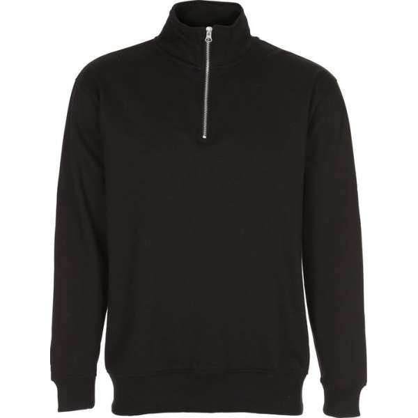 94Workwear Werktrui Sweater Korte Rits Zwart 94Workwear Werktrui Sweater Korte Rits Zwart