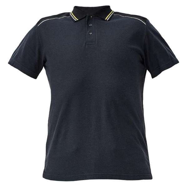Knoxfield polo-shirt antraciet/geel 2XL Knoxfield polo-shirt antraciet/geel 2XL