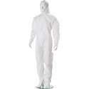Wegwerp overall standaard, eenmalig gebruik maat XL, wit