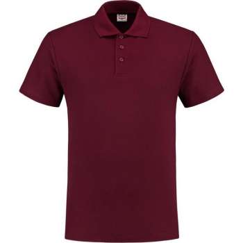 Tricorp poloshirt - Casual - 201003 - wijnrood - maat S