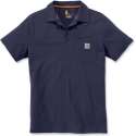Carhartt Force Cotton Delmont Pocket Polo-Navy-XXL