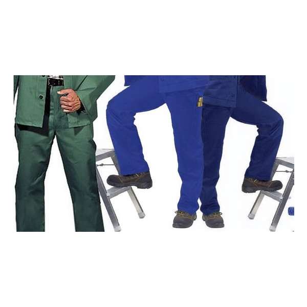 Werkbroek, hydronblauw, maat 54