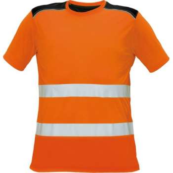 Knoxfield Signalisatie T-shirt EN471 HV fluor oranje, maat 3XL