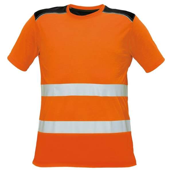 Knoxfield Signalisatie T-shirt EN471 HV fluor oranje, maat 3XL Knoxfield Signalisatie T-shirt EN471 HV fluor oranje, maat 3XL