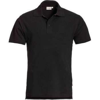Santino Ricardo Polo-shirt korte mouwen - M - Zwart - Geen bedrukking