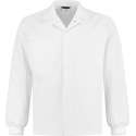 Yoworkwear Food stofjasje (kort) met manchetten - wit - maat L