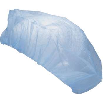 Wegwerpmuts blauw onesize (2 x 100st)