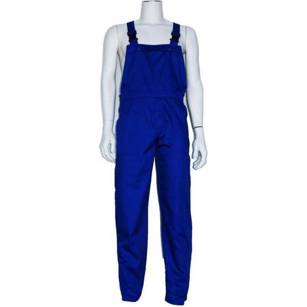 Yoworkwear Tuinbroek polyester/katoen korenblauw maat 116 Yoworkwear Tuinbroek polyester/katoen korenblauw maat 116